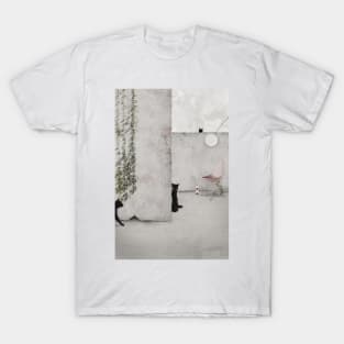 Simple Architectural Illustration Brutalism Lover Edit T-Shirt